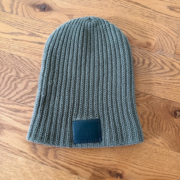 Love Your Melon Accessories - Love Your Melon Army Green Monochrome Beanie